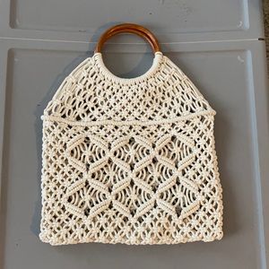 Crochet Knit Handbag for Beach